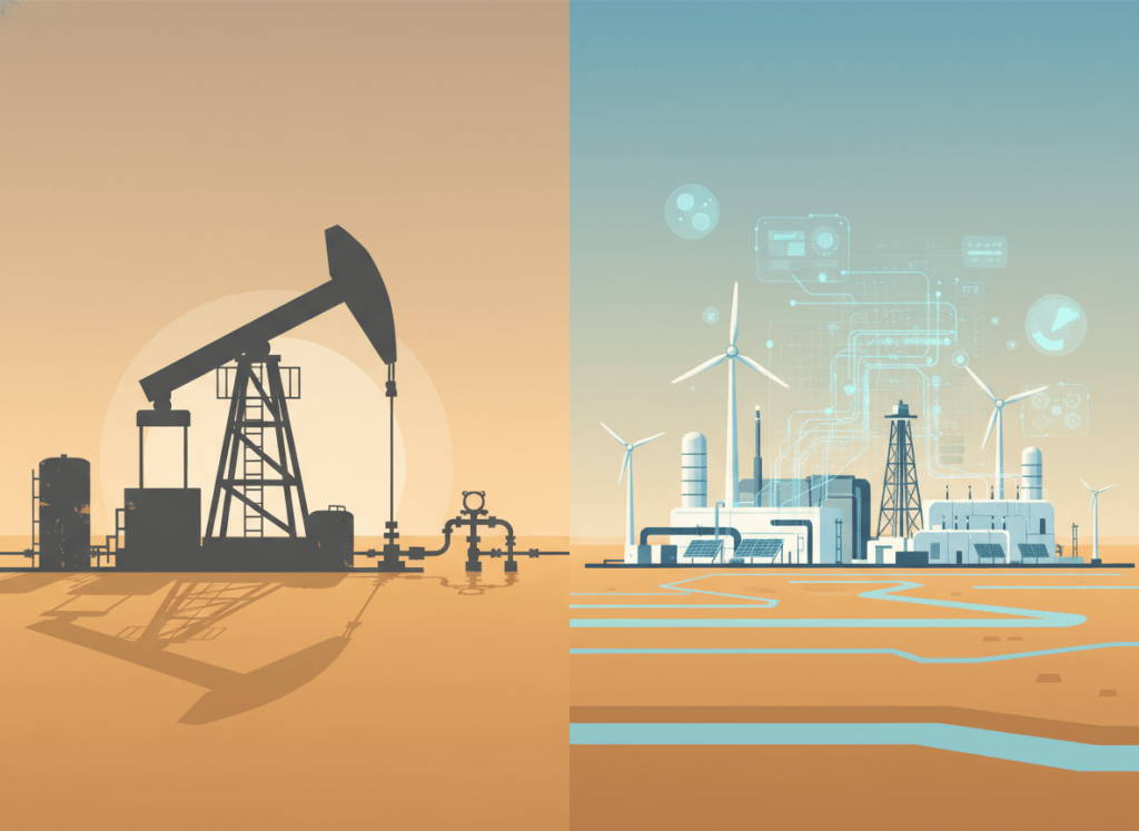 Libya mature oilfields